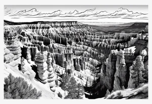 Bryce canyon national park tattoo idea