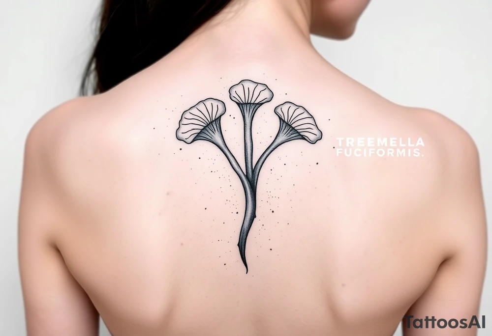 Tremella fuciformis tattoo idea