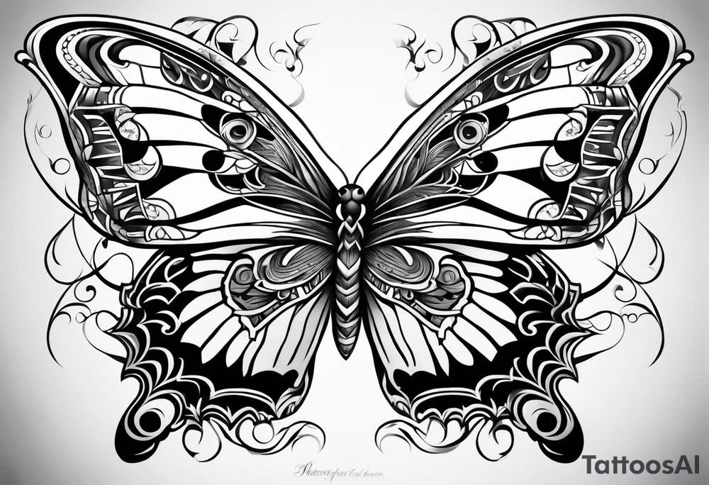 Hackberry emperor tattoo idea