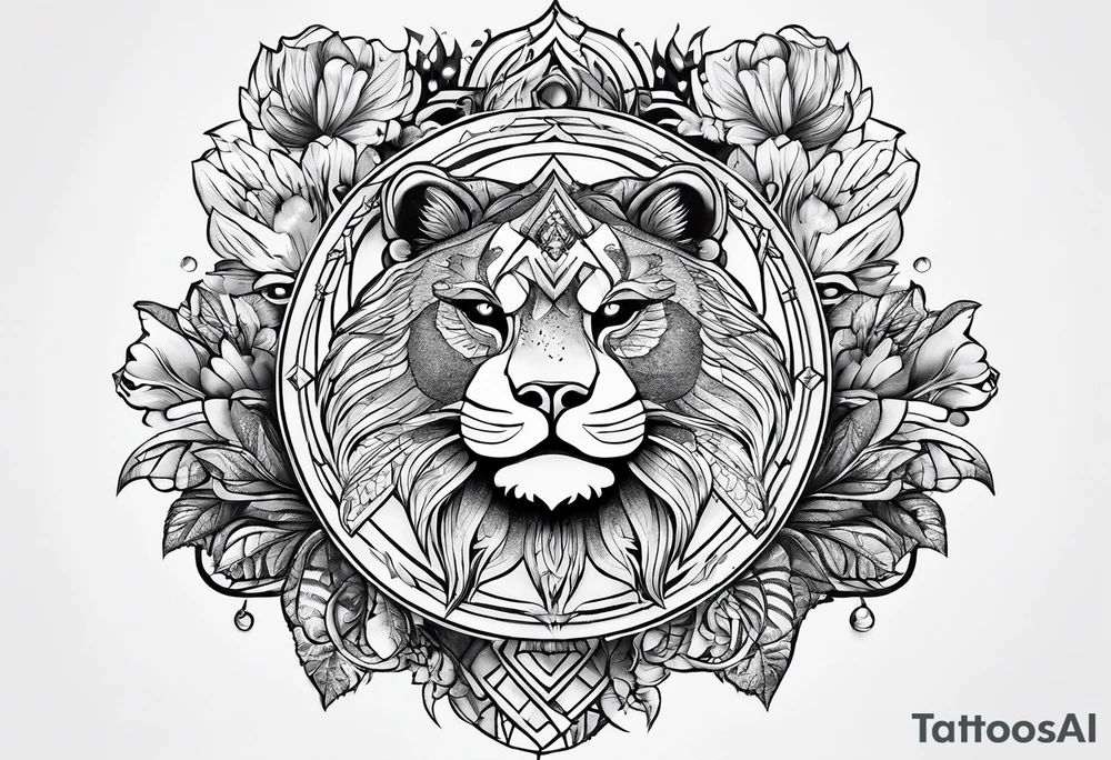 United States as a person tattoo idea