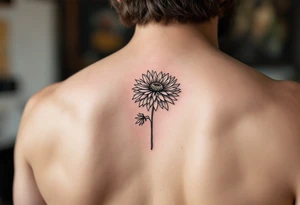 Chrysanthemum tattoo idea