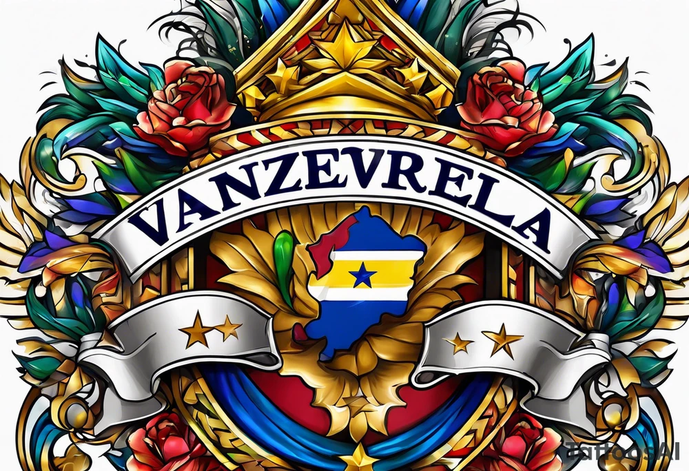 Venezuela letters tattoo idea