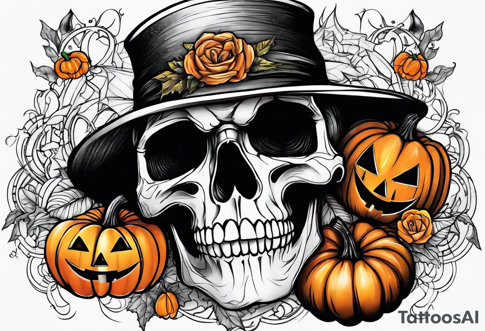 Halloween tattoo idea