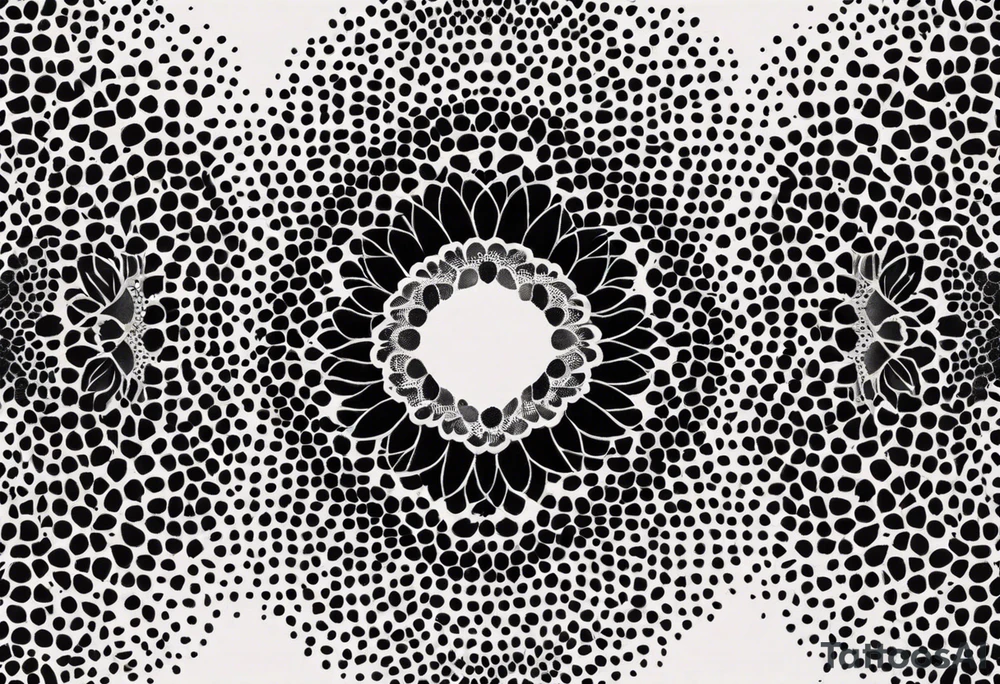lace tattoo idea