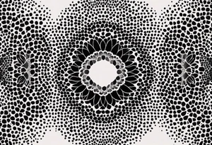 lace tattoo idea