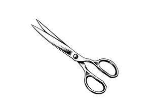 Scissors tattoo idea