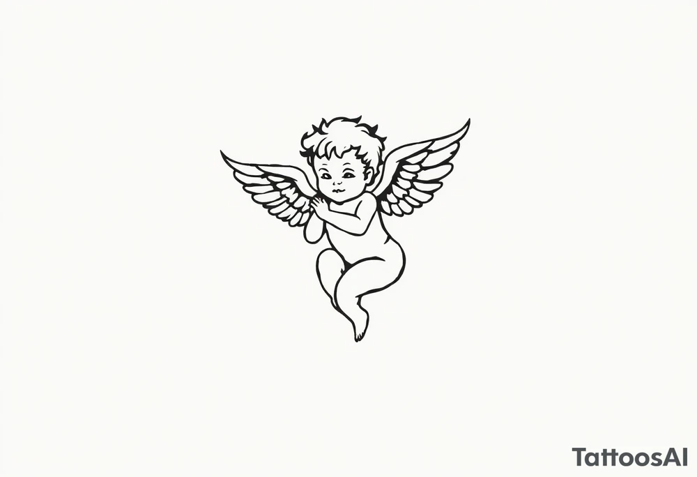 cherub tattoo idea