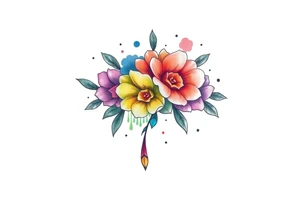 hip tattoo on the hip tattoo idea