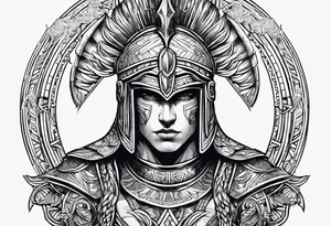 A gladiator tattoo idea