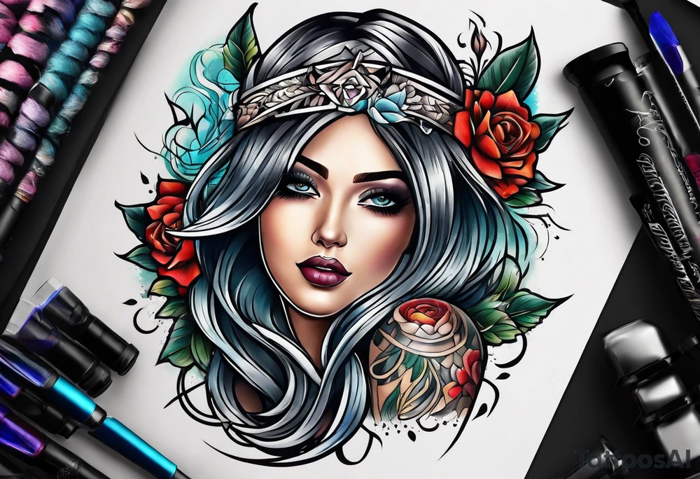 Husband and wife tattoo idea