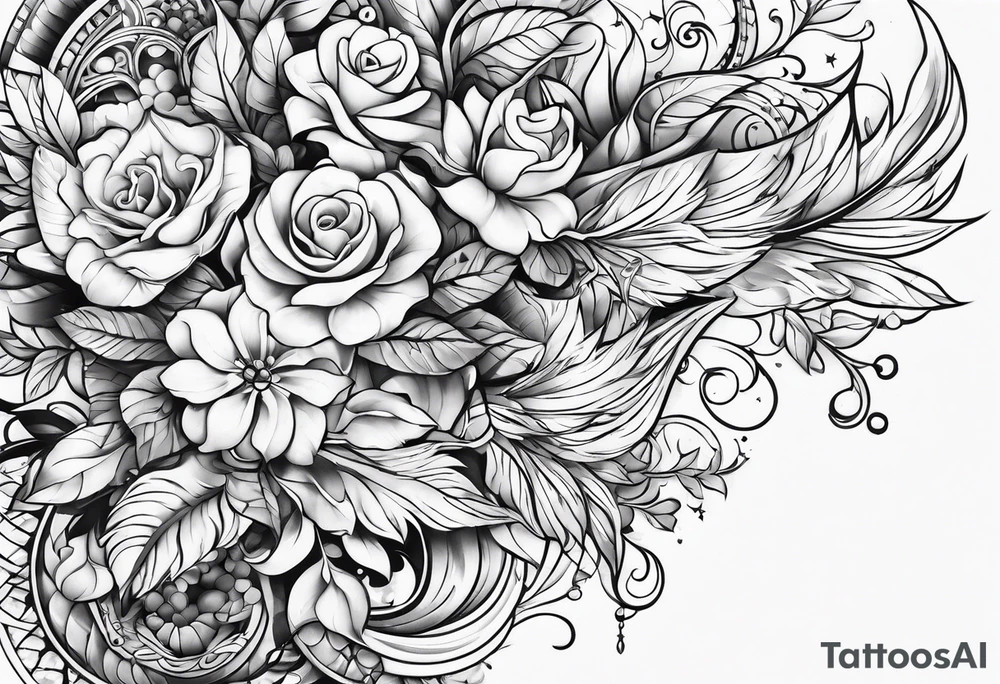 Underchest tattoo tattoo idea