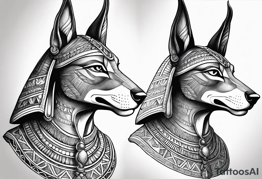 Anubis tattoo idea