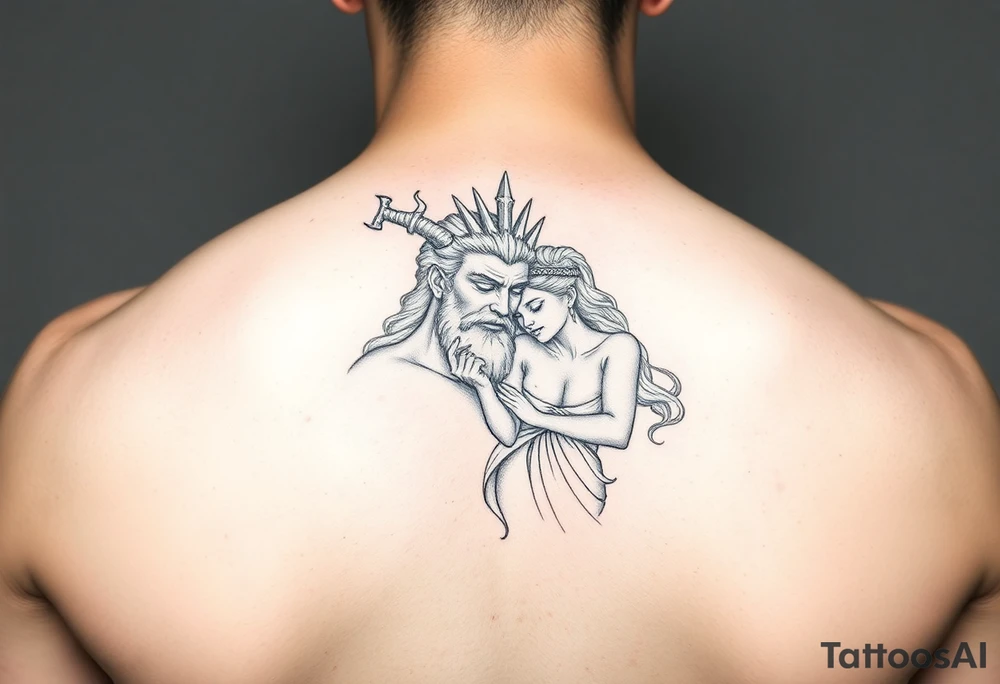 Hades and Persephone tattoo idea