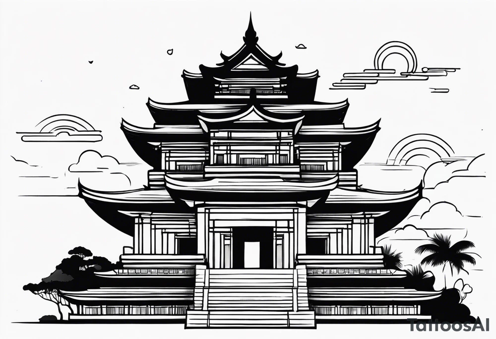 Lempuyang temple tattoo idea