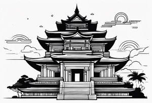 Lempuyang temple tattoo idea