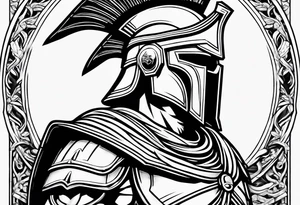 spartan tattoo idea