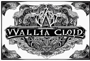 Valhalla chains dark cloud tattoo idea