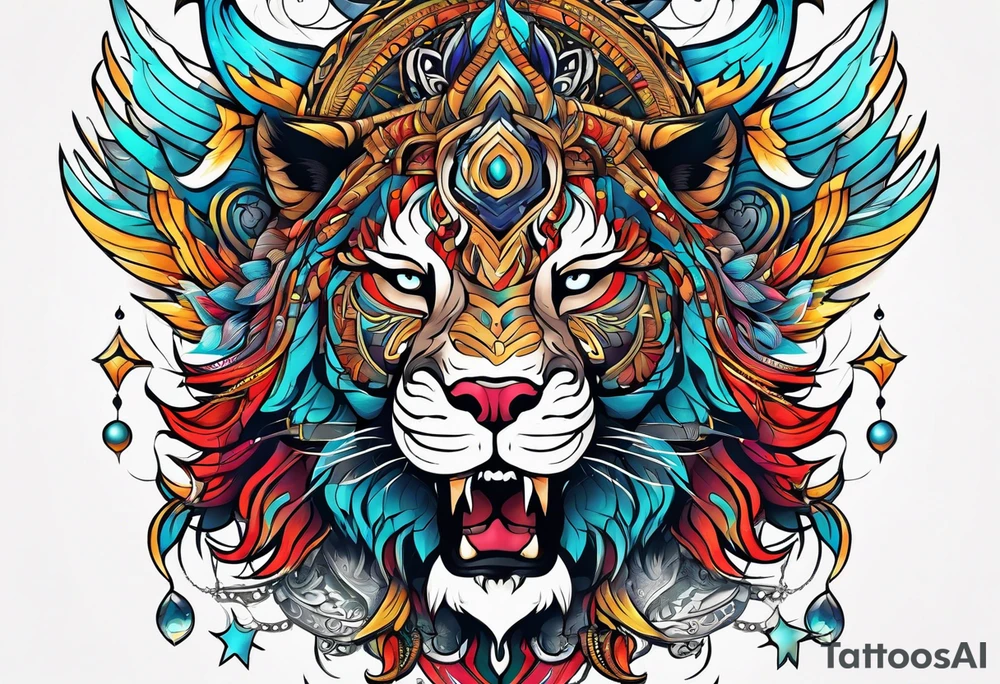universe tattoo idea