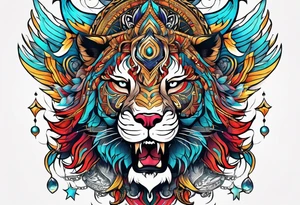 universe tattoo idea