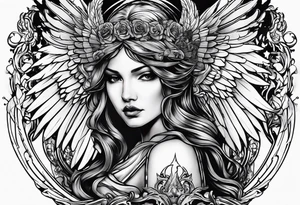 I ought to be thy Adam but I am rather thy fallen angel tattoo idea