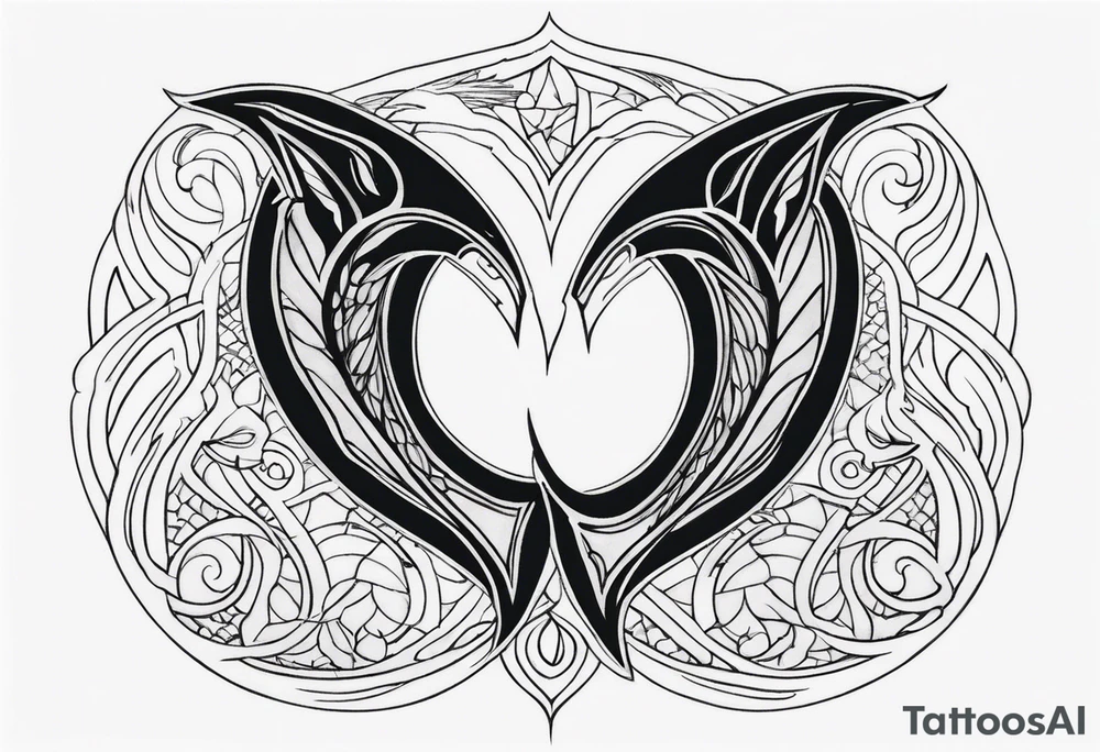 Posiden trident
Pisces tattoo idea