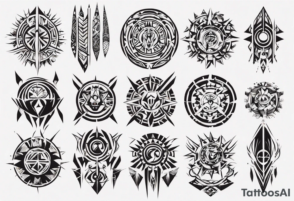 Un tribal tattoo idea