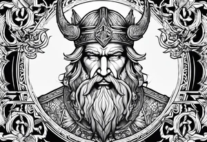 odin zeus tattoo idea