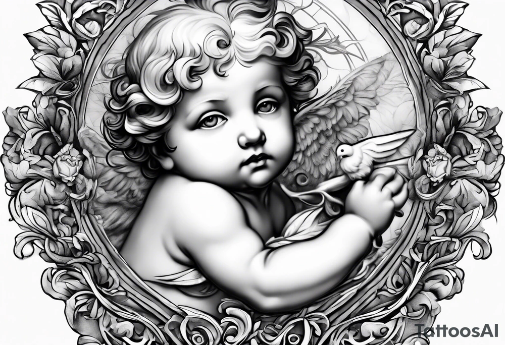 putto tattoo idea
