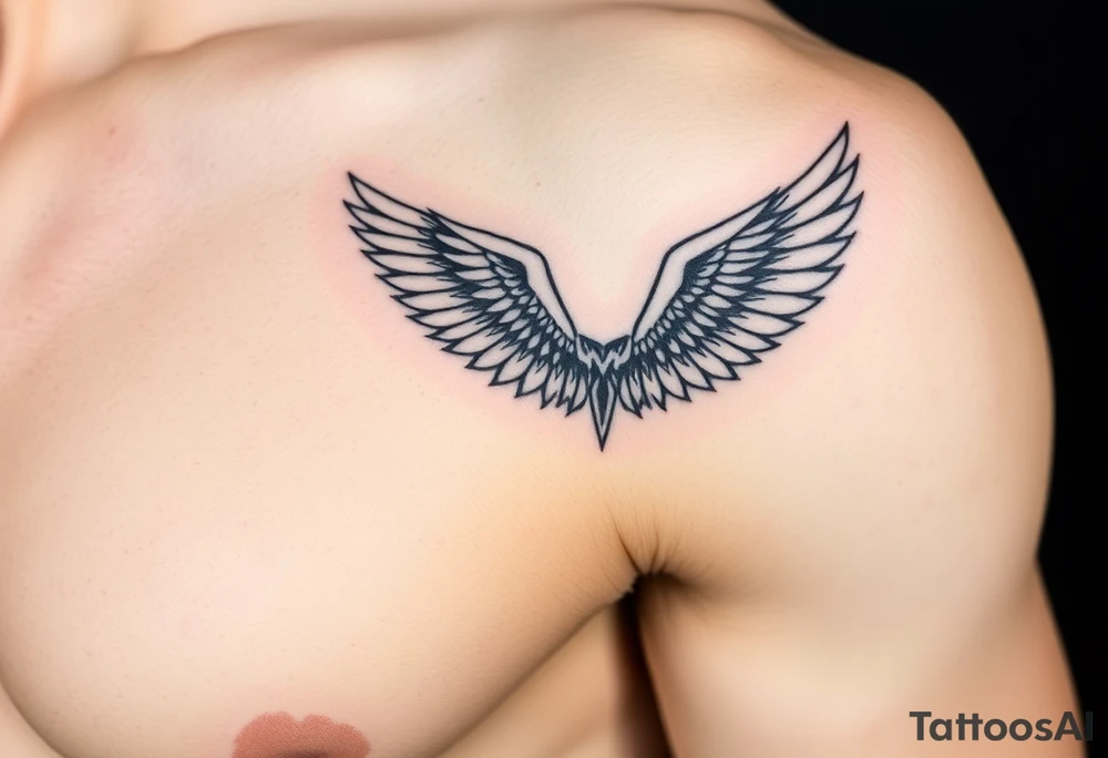 Wing tattoo idea