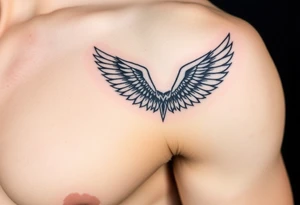 Wing tattoo idea