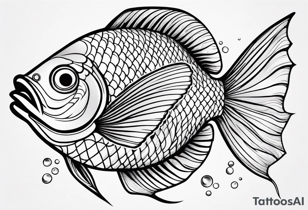 fish tattoo idea