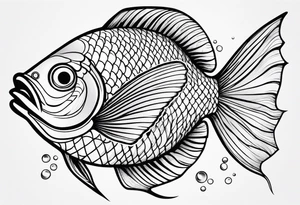 fish tattoo idea