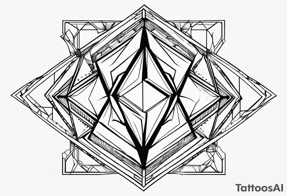 Hexagon tattoo idea