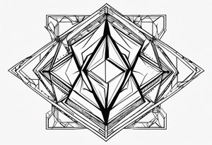 Hexagon tattoo idea