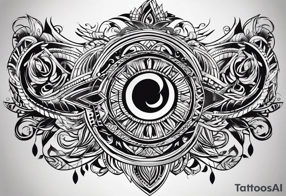 tribal tattoo tattoo idea