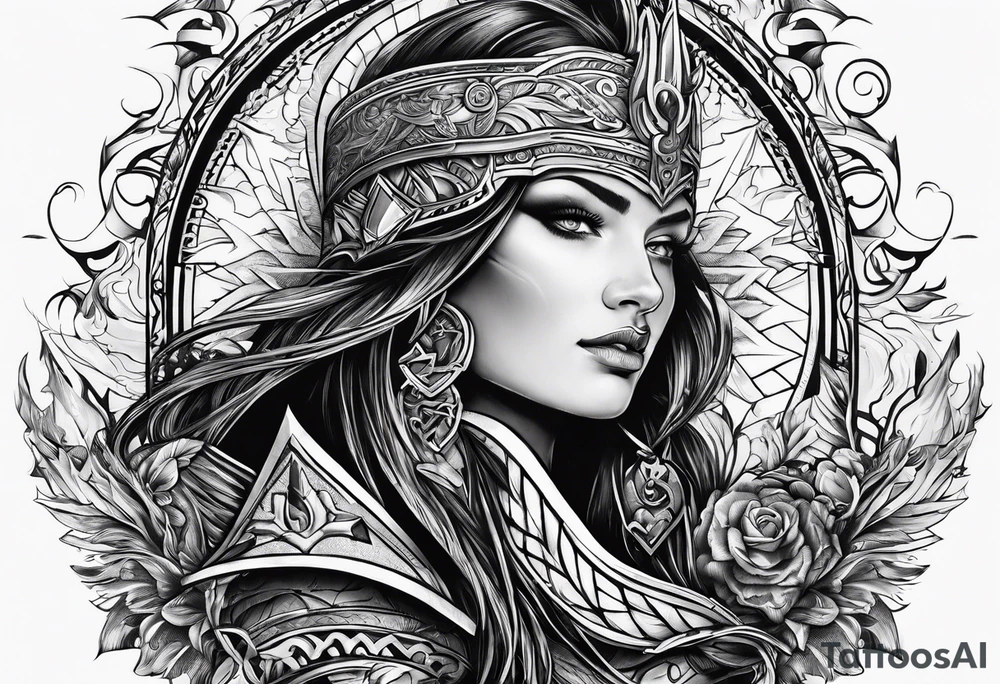 Valhalla lightning tattoo idea