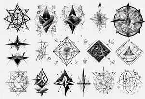 Friendship graph mathematically correct tattoo idea