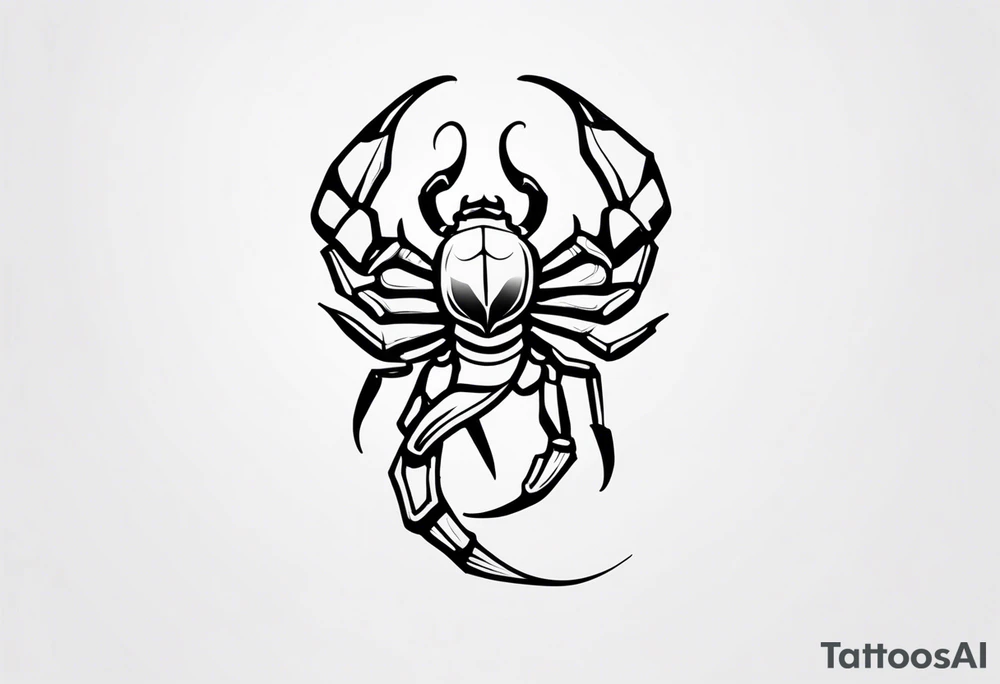 Scorpio tattoo idea