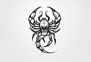 Scorpio tattoo idea
