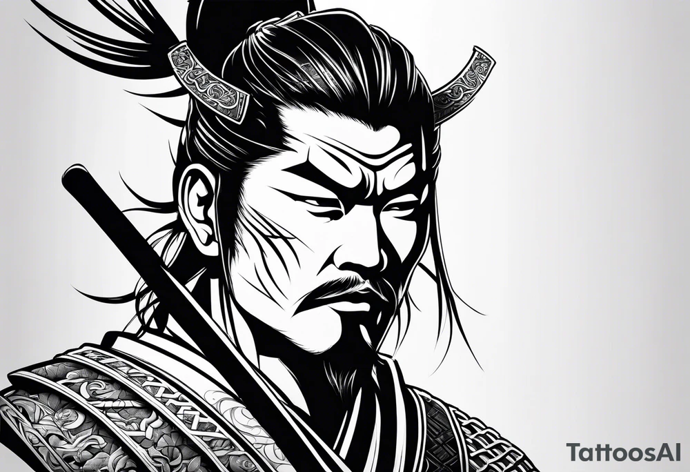samurai tattoo idea
