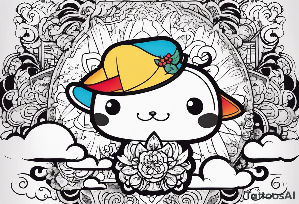 小狼在山上 tattoo idea