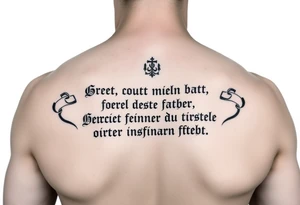 german sayings tattoo idea