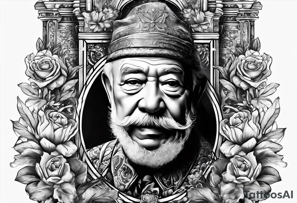 memorial for my grandpa rip 8-12-2023 tattoo idea