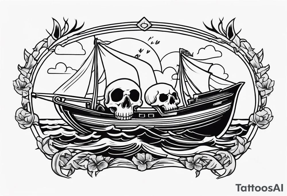loose lips sink ships skskeletons and death tattoo idea