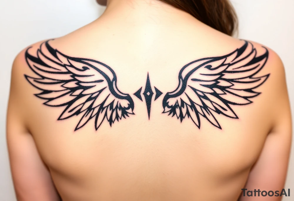 Wings tattoo idea