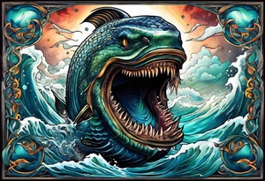 leviathan tattoo idea