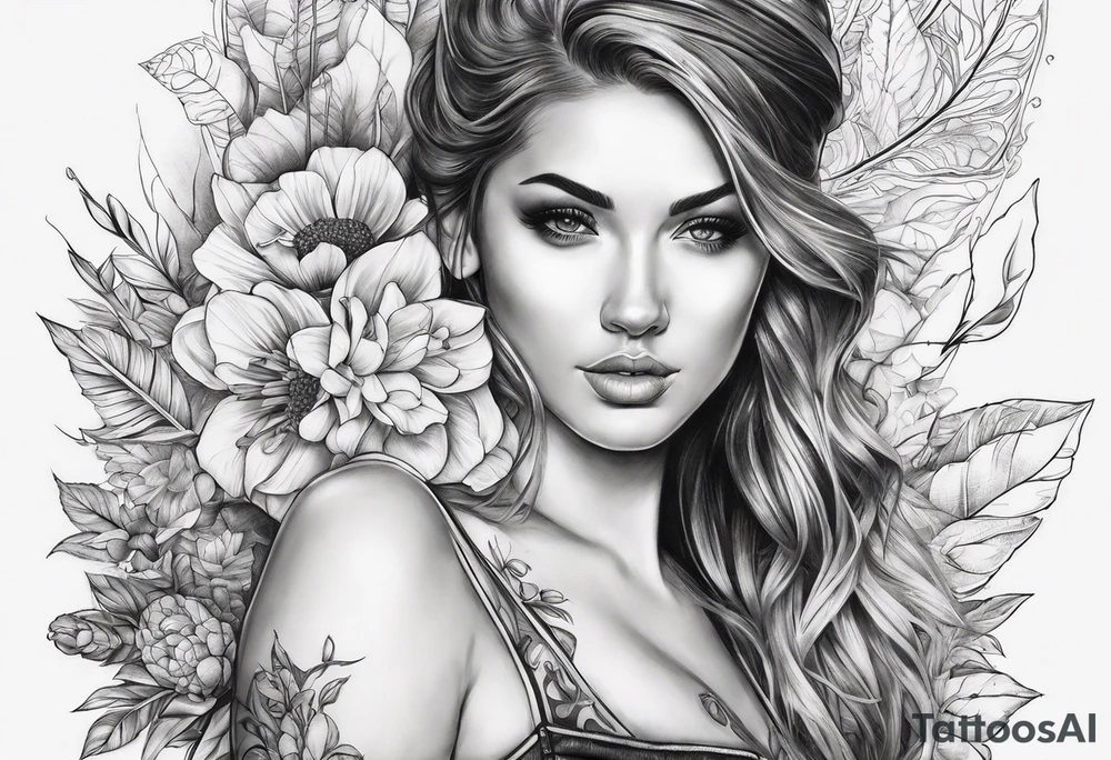 sowing arm tattoo idea