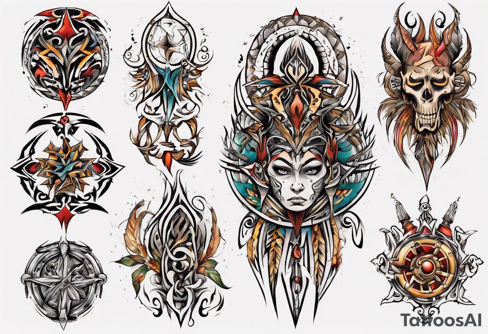 paganistic tattoo idea