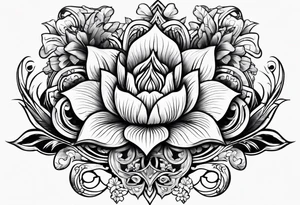English scroll tattoo idea