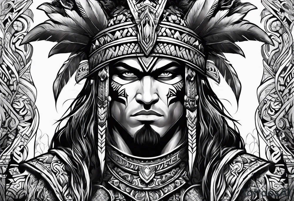 barbarian tattoo idea